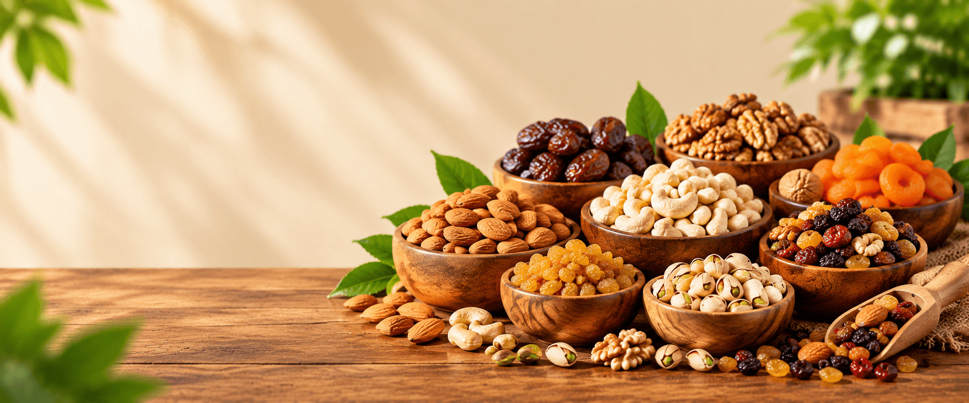 বাদাম ও ড্রাই ফ্রুটস